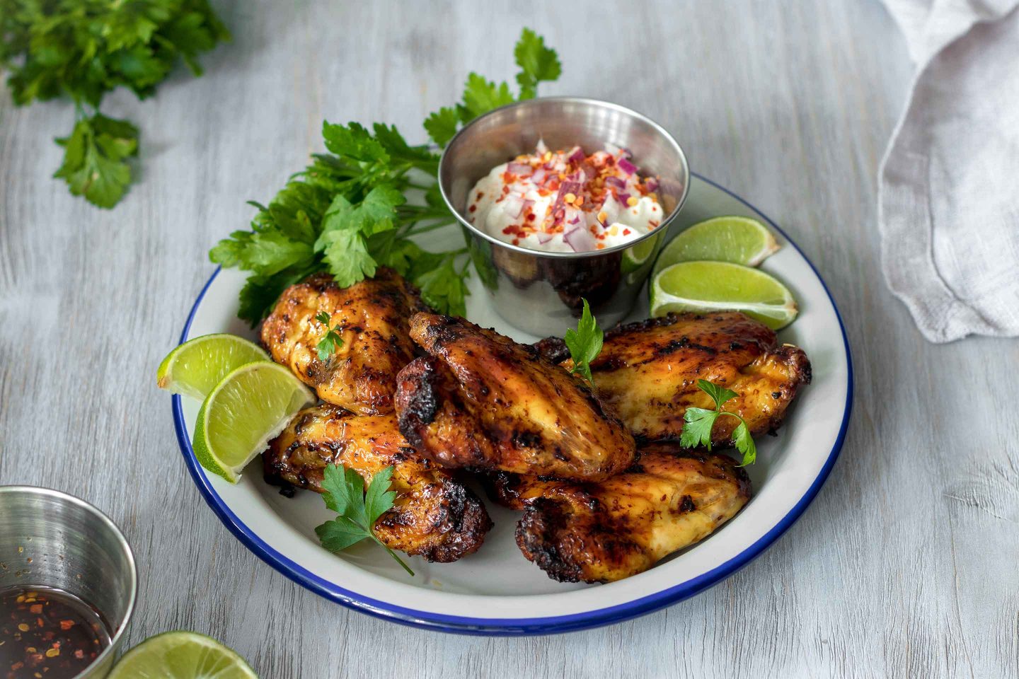 Bbq Chicken Wings Web Frame