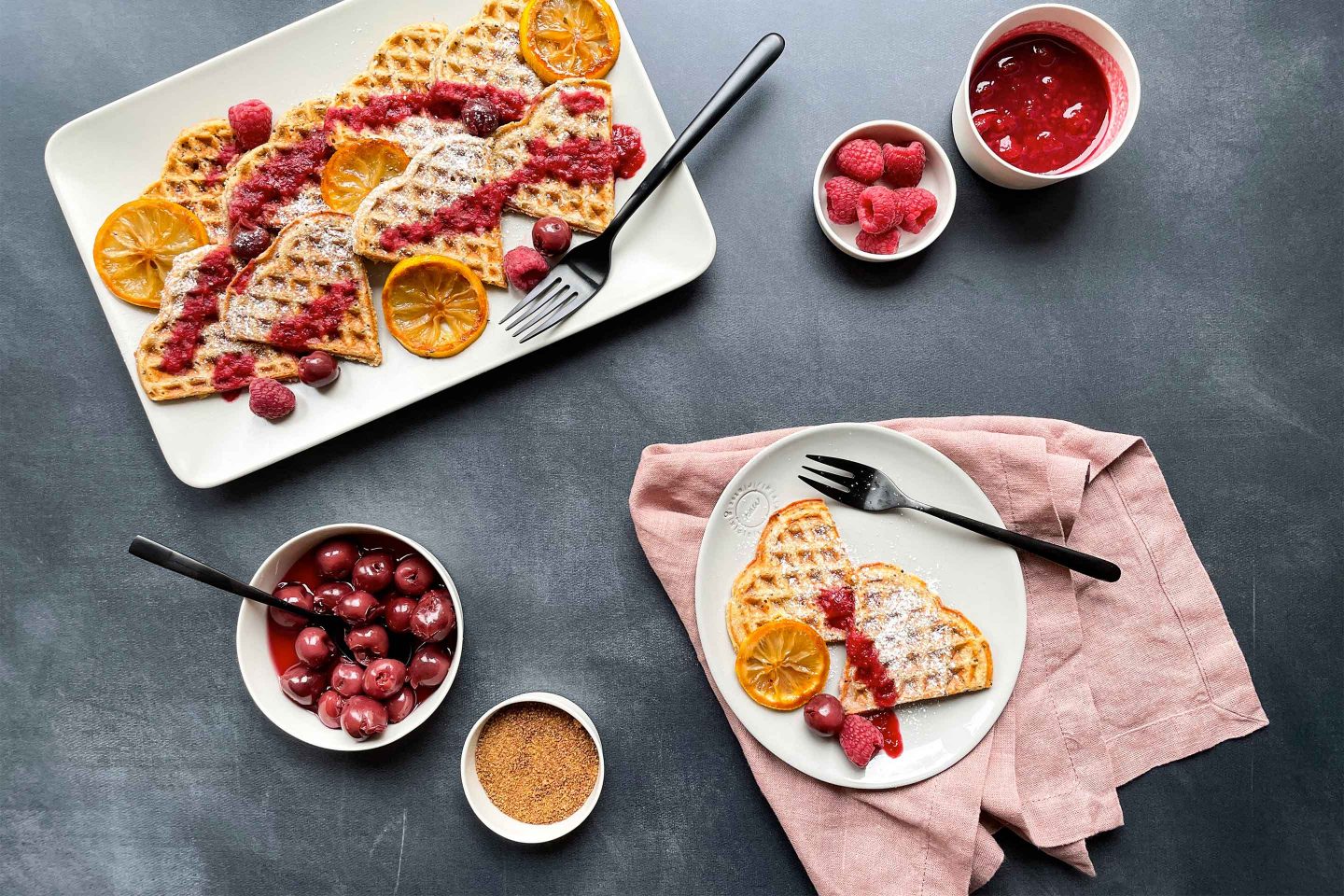 Lemon Chia Waffles Website