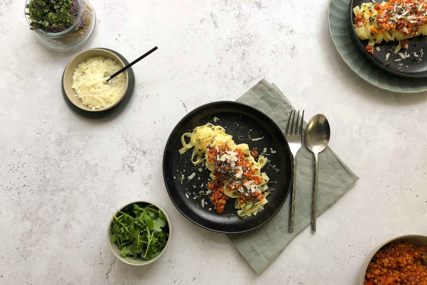 Lentil Bolognese Pasta Website